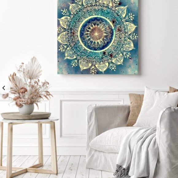 Diamond Painting DIY Craft Kit - Flower Mandalas - Picture 2 of 3